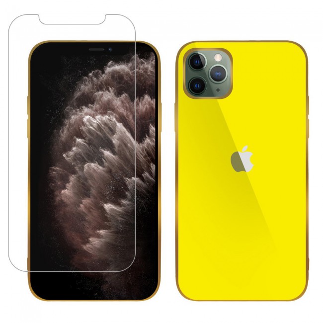 Pixel Clear Case Dbrand Skin On Cracked Phone Yellow Paper Pattern