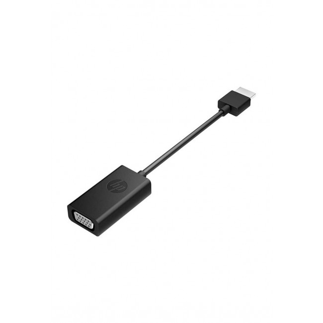 HP HDMI to VGA Adapter for most HP notebooks/tablets (X1B84AA) - Black