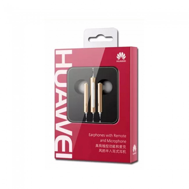 Huawei AM116 In-Ear Earbuds Headphones - Gold White