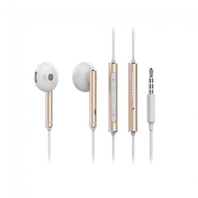 Huawei AM116 In-Ear Earbuds Headphones - Gold White