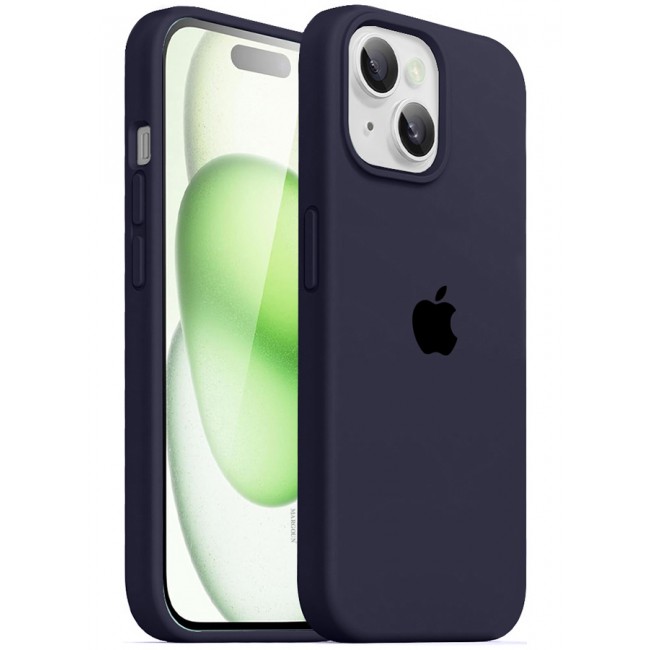 MARGOUN iPhone 15 Plus Case Silicone Case Cover Durable and Anti Scratch Back Cover Blue
