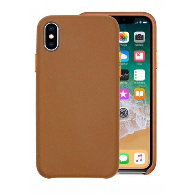 Genuine Leather K-DOO Noble Collection Case for Apple iPhone X/XS (SHD)