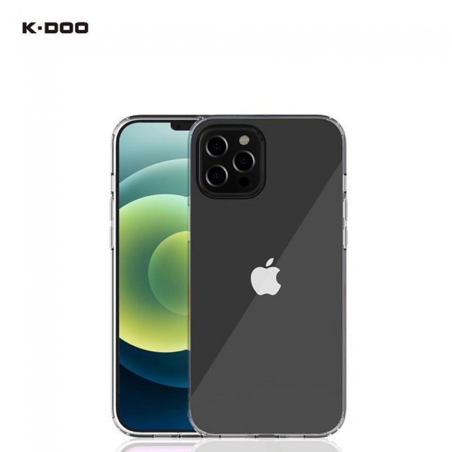 K-DOO Guardian Series Case Cover for iPhone 12 Pro – Clear