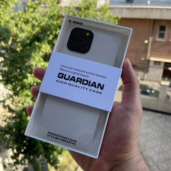 K-DOO Guardian Series Case Cover for iPhone 12 Pro Max – Clear
