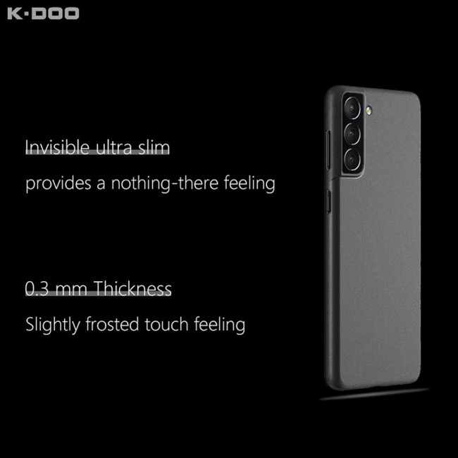 K-Doo Air Skin Case Cover for Samsung Galaxy S22 Plus - Frosted Black