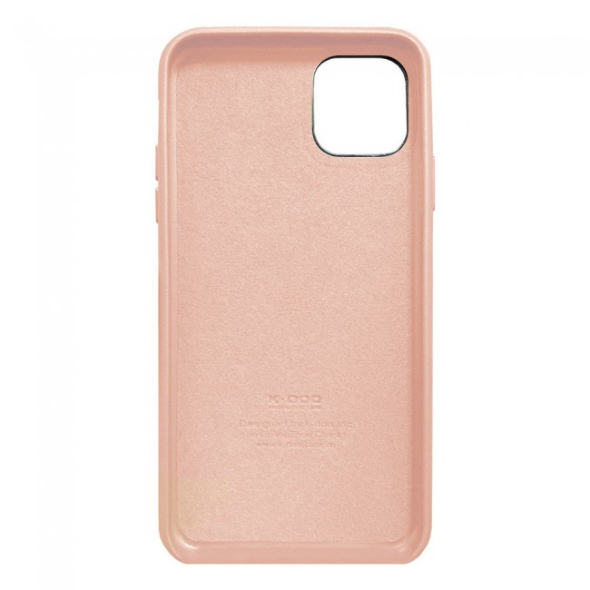 K-Doo Noble Collection Genuine Leather Case for iPhone 11 Pro Max - Pink