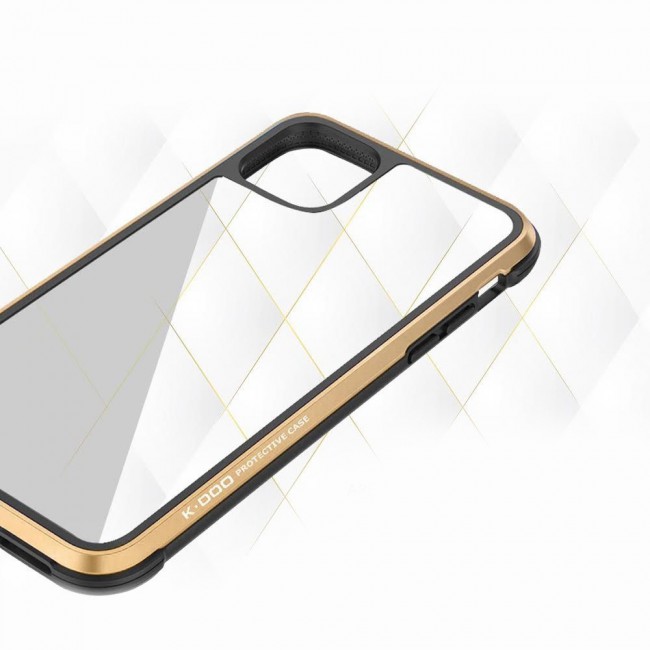 K-DOO Ares Series Case Cover for Iphone 12 Pro Max - Gold