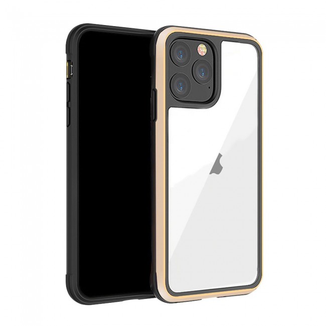 K-DOO Ares Series Case Cover for iPhone 13 Pro - Gold
