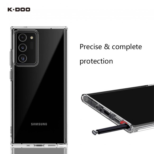 K-DOO Guardian Series Case Cover for Samsung Galaxy Note 20 Ultra – Clear