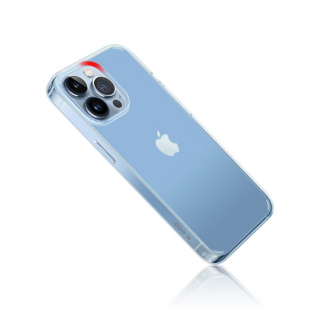 K-DOO Guardian Series Case Cover for iPhone 13 Pro – Clear Blue
