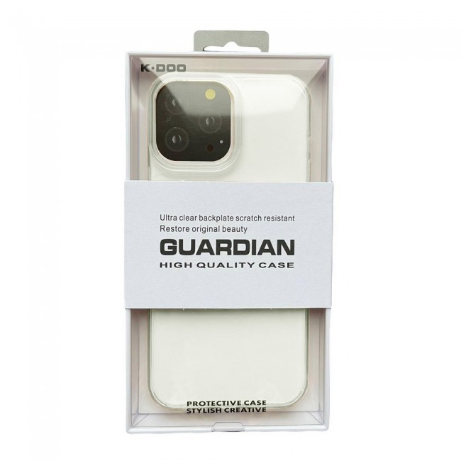 K-DOO Guardian Series Case Cover for iPhone 13 Pro – Clear