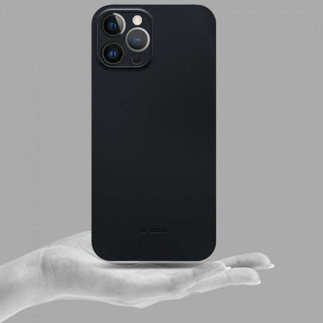 K-Doo Air Skin Case Cover for iPhone 12 Pro Max - Frosted Black