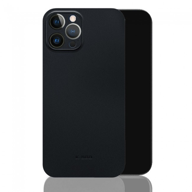 K-Doo Air Skin Case Cover for iPhone 12 Pro Max - Frosted Black