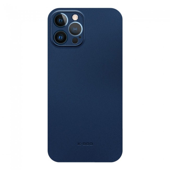 K-Doo Air Skin Case Cover for iPhone 12 Pro Max - Frosted Blue