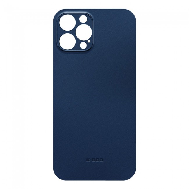 K-Doo Air Skin Case Cover for iPhone 12 Pro Max - Frosted Blue