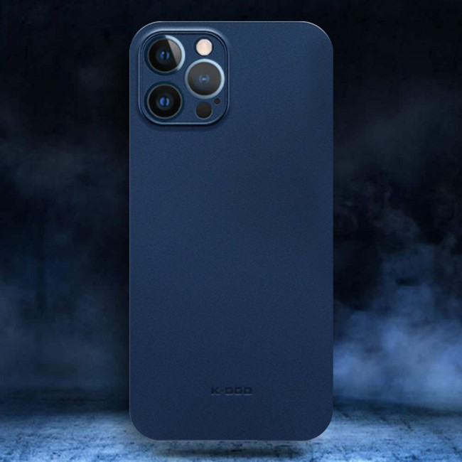 K-Doo Air Skin Case Cover for iPhone 12 Pro Max - Frosted Blue