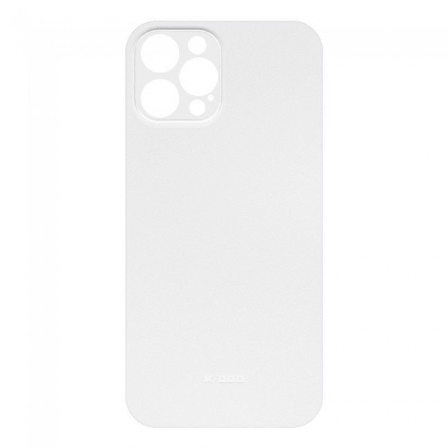 K-Doo Air Skin Case Cover for iPhone 12 Pro Max - Frosted Clear