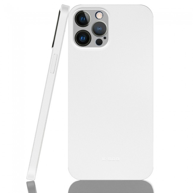 K-Doo Air Skin Case Cover for iPhone 12 Pro Max - Frosted Clear