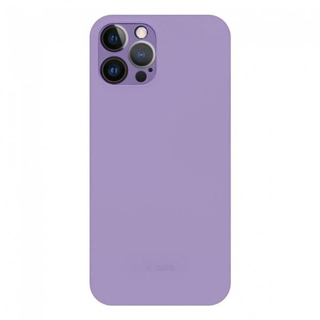K-Doo Air Skin Case Cover for iPhone 12 Pro Max - Frosted Purple