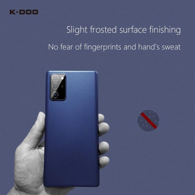 K-Doo Air Skin Case Cover for Samsung Galaxy Note 20 Ultra - Frosted Blue