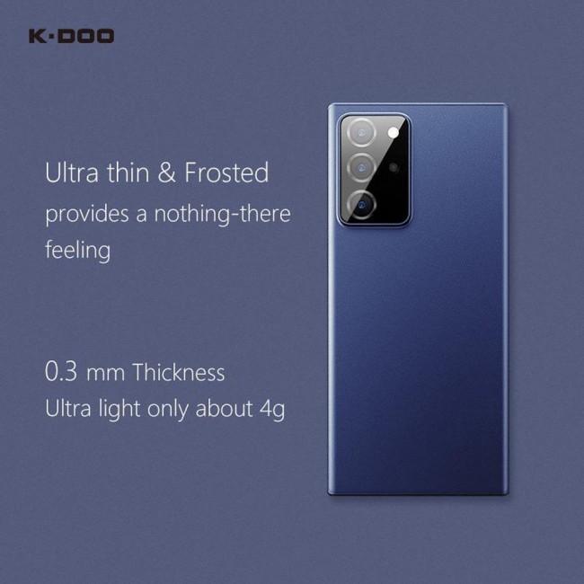 K-Doo Air Skin Case Cover for Samsung Galaxy Note 20 Ultra - Frosted Blue
