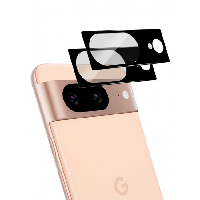 MARGOUN 5 Packs For Google Pixel 8 TPU Case and 2 Screen Protectors and 2 Camera Lens Protectors Clear Anti-Yellowing Transparent Shockproof Protective Phone Case Scratch Resistant Cover
