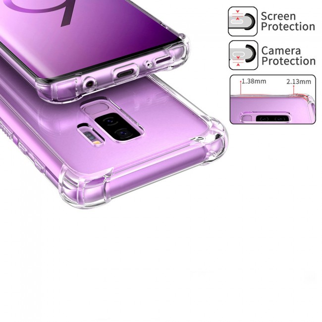 King kong Armor Super Protection Transparent Anti-Shock TPU Case for Samsung Galaxy S9 Plus
