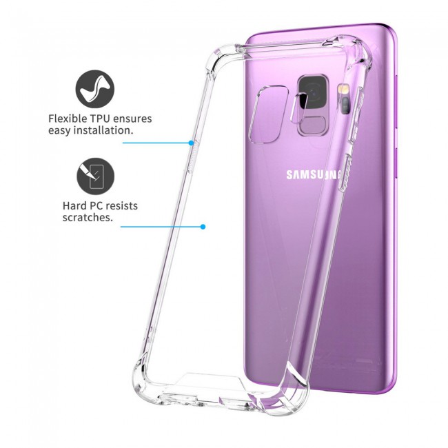 King kong Armor Super Protection Transparent Anti-Shock TPU Case for Samsung Galaxy S9