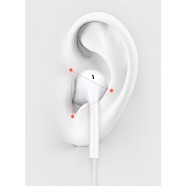 BOLICE USB C Headphones Compatiable with Google Pixel 7 Pro USB C In-Ear Headphones with Microphone Volume Control and Pure Sound White