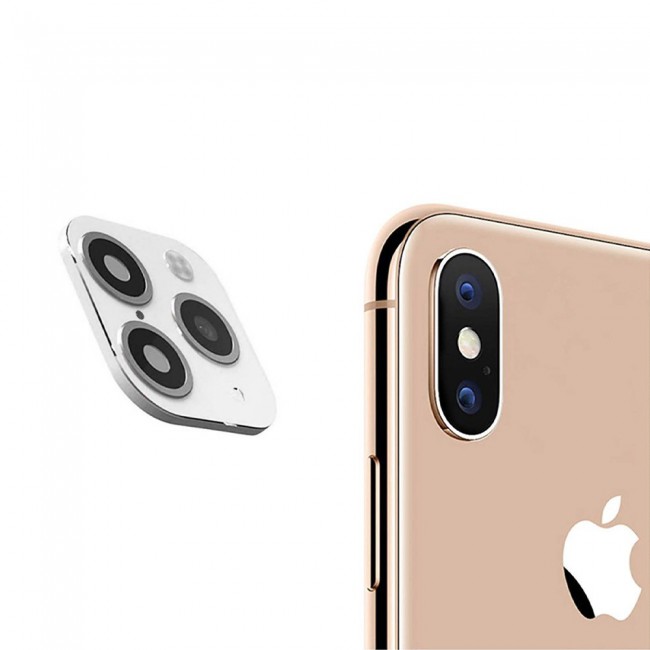 IPhone X Change to iPhone 11 Pro Metal Glass Lens Cover