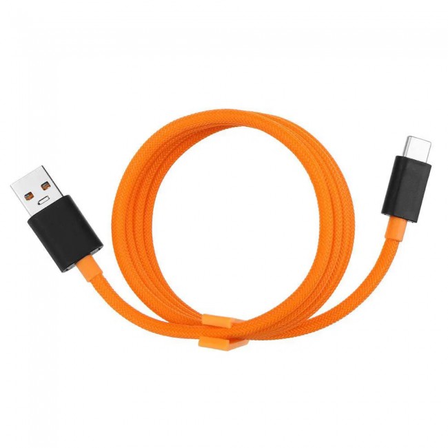3 Pack Of OnePlus Fast Charge Type-C USB Cable Orange