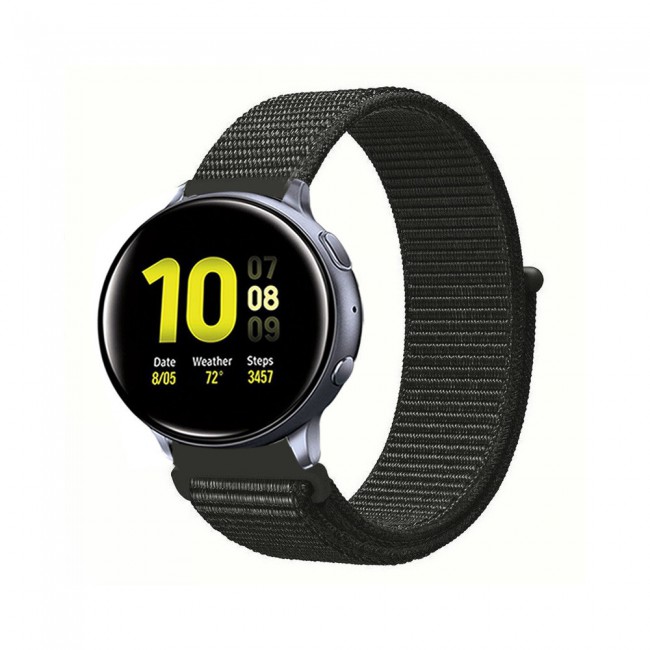 20mm Nylon Sport Watch Band for Active and Active 2 40-44mm Henlein Series by Margoun - Cargo Khaki