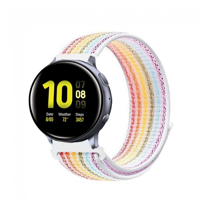 20mm Nylon Sport Watch Band for Active and Active 2 40-44mm Henlein Series by Margoun - Seven Color