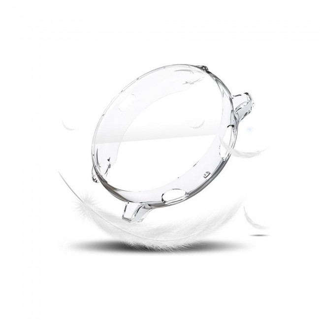 2Pack Margoun Case for Samsung Galaxy Watch Active 2 44mm - Clear