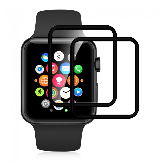2Pack Margoun 3D Screen Protector for Apple Watch Series 7 45mm