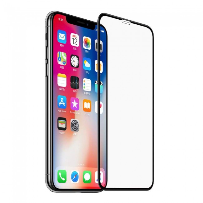 2Pack Margoun Silicone Case Cover with 3D Screen Protector for iPhone 12 Pro - Black