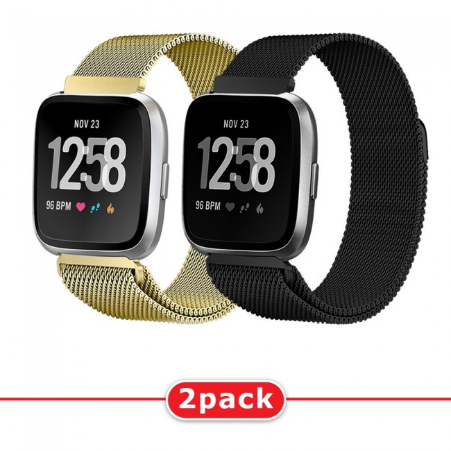 Milanese band fitbit versa on sale