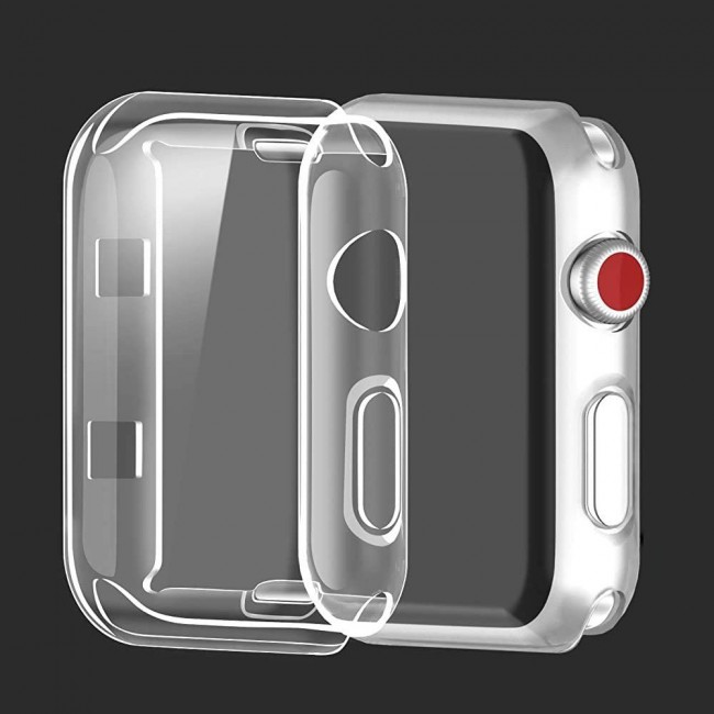 2Pack Margoun Protective TPU Case Cover and 3D Screen Protector for Apple Watch 45mm