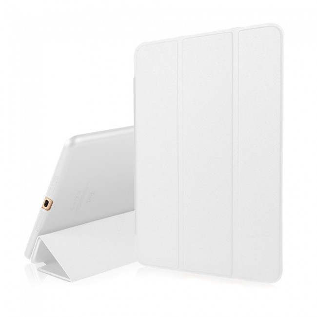 Margoun 2Pack Trifold Folio Case Cover for Samsung Galaxy Tab 4 T330 8.0 inch - Gold White