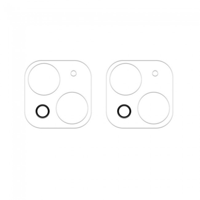 2Pack iPhone 13 Camera Lens Protector 3D Tempered Film by Margoun