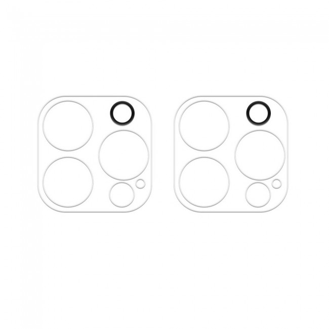 2Pack iPhone 13 Pro Camera Lens Protector 3D Tempered Film by Margoun