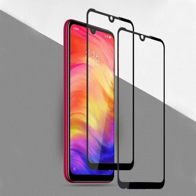 Margoun 5D Tempered Glass Screen Protector for Xiaomi Remdi Note 7 – 2-Pack