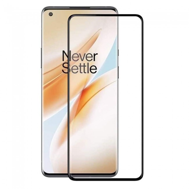 3D Curved Tempered Glass Screen Protector for OnePlus 9 Pro Ultimate  by Margoun - Black Edge