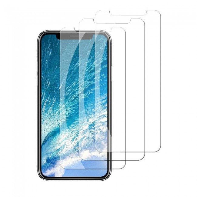 3Pack Apple iPhone X and XS Tempered Glass Screen Protector Ultimate by Margoun - Clear