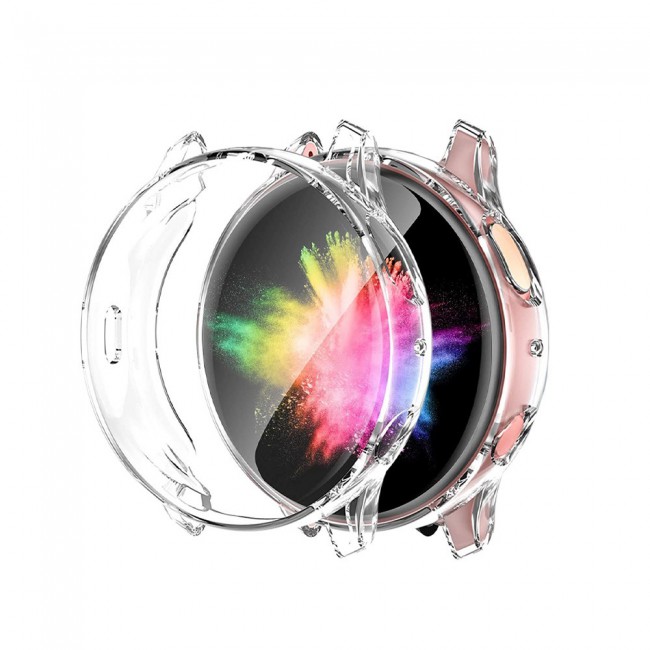 3Pack Margoun Case for Samsung Galaxy Watch Active 2 44mm - Clear