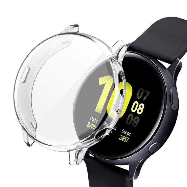 3Pack Margoun Case for Samsung Galaxy Watch Active 2 44mm - Clear
