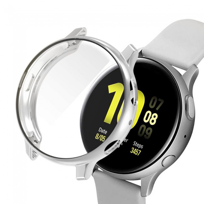 3Pack Margoun Case for Samsung Galaxy Watch Active 2 44mm - Gold Black Silver
