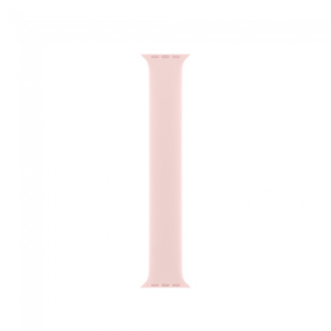 Apple Watch SE Band 38-40-41mm Size S Elastic Silicone Solo Loop Strap Henlein Series by Margoun - Pink Sand