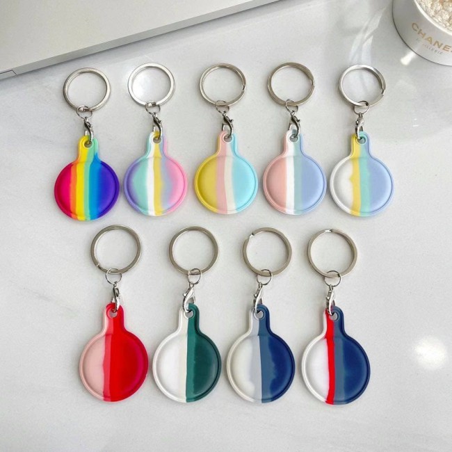 Margoun AirTag Silicone Key Ring for Apple AirTag - Multi06