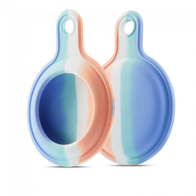 Margoun AirTag Silicone Key Ring for Apple AirTag - Multi06